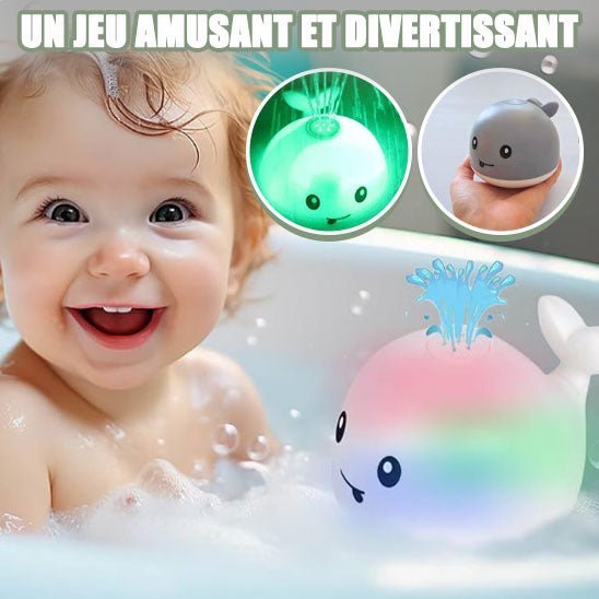 BabyWhale™| Jouet de bain lumineux pour bébés - placenta precieux