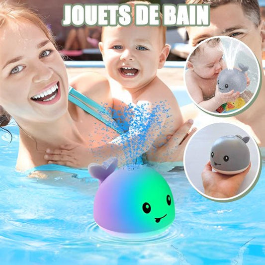 BabyWhale™| Jouet de bain lumineux pour bébés - placenta precieux