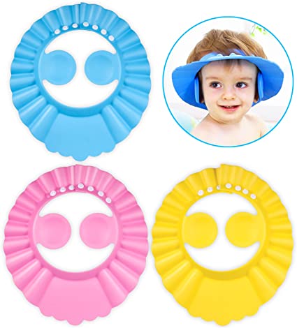 Visière chapeau pour douche bébé I ShampooCap™ - placenta precieux